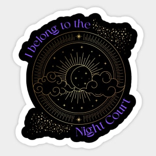 Acotar I Belong to the Night Court Sticker